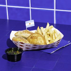 3 Empanadas & Fries